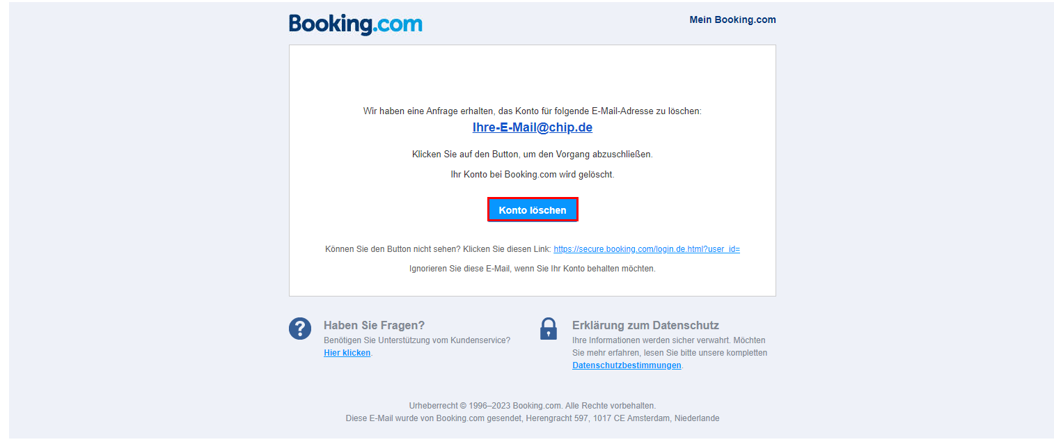 Account löschen Anleitung mit Bildern CHIP